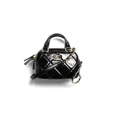 CHANEL MASTER MINI BOWLING BAG AS5536 (18*13*8cm)